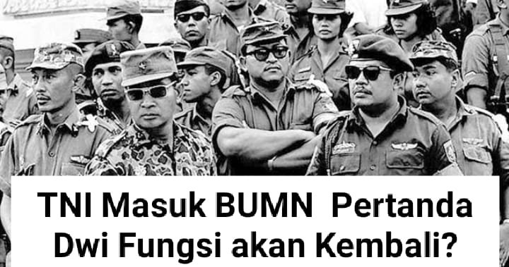 TNI Masuk BUMN