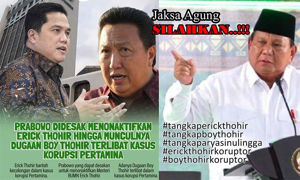 Menteri BUMN Erick Thohir